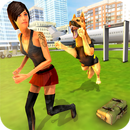Police Dog Crazy Airport Crime APK