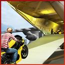 Airplane Moto Bike Transporter APK