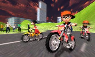 Ultieme Kids Bike Racing Game-poster