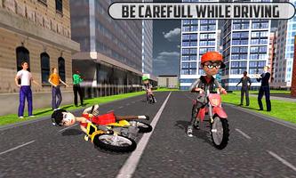 Ultimate Kids Bike Racing Game syot layar 1