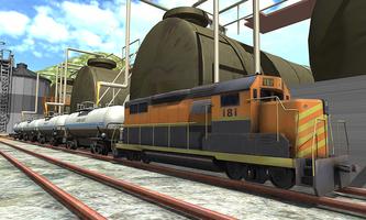 Oil Tanker Train Driving Sim poster