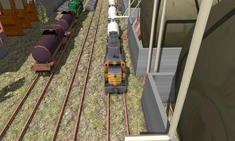 Oil Tanker Train Driving Sim : 截图 2