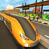 Orange Line Metro Train Gra: Nowy symulator pociąg ikona