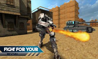 Super Train Transform Robot War 3D ảnh chụp màn hình 1