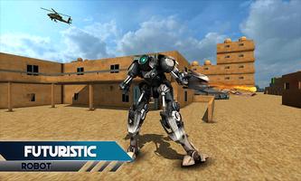 Super Train Transform Robot War 3D ảnh chụp màn hình 2