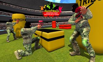 Paintball Shooter Fight : Surv captura de pantalla 2