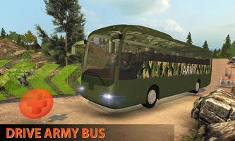 Real Offroad US Military Coach Transporter Sim screenshot 2