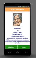 Poster Tribute to Dr. APJ Abdul Kalam
