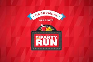 McParty Run 포스터