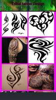 Poster Tribal Tattoo Design