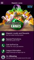 Poster Majestic Lanes Bowling