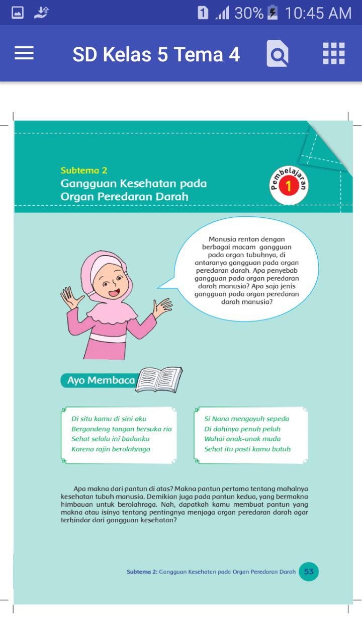 Pantun Kesehatan Tubuh Manusia