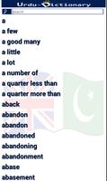 English To Urdu Dictionary 16 تصوير الشاشة 3