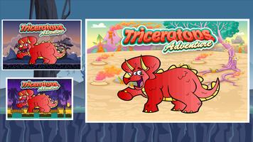 Triceratops Dino - Car Robots Affiche