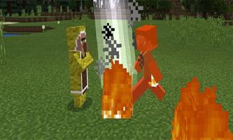 Poster Elemental mobs mod for MCPE