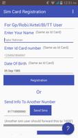 پوستر Sim Card Registration BD