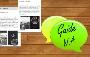 Talk Guide Whatsapp Tips постер