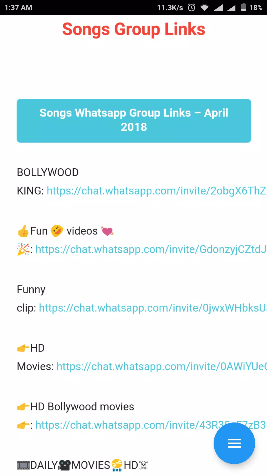 Tải xuống APK Whatsapp Group Links - Adult Whatsapp Group Links cho Android