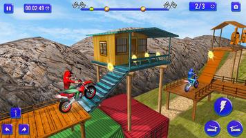 2 Schermata Tricky Bike Trail Stunt Giochi di Acrobazia