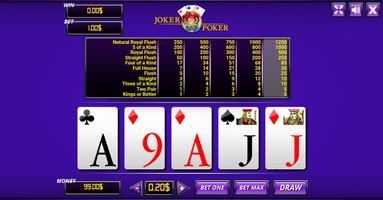 Joker Poker capture d'écran 1