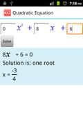 Quadratic Equation AX2 ภาพหน้าจอ 3