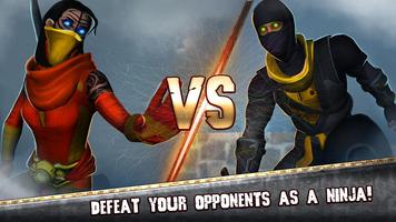 Ninja Fighting Game - Kung Fu Fight Master Battle الملصق