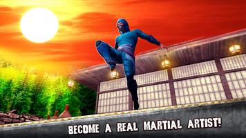 Ninja Fighting Game - Kung Fu Fight Master Battle اسکرین شاٹ 3
