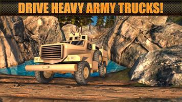 Army Truck Offroad Driver 3D Affiche