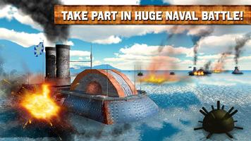 Sea War: Warship Battle 3D Affiche