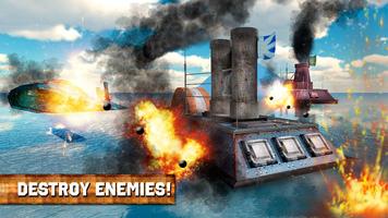 Sea War: Warship Battle 3D capture d'écran 2