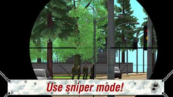 Contract Police Sniper 3D capture d'écran 3