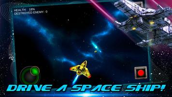 Space Battle Simulator 3D Affiche