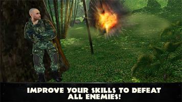 Jungle Commando 3D: Shooter capture d'écran 2