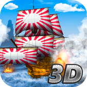 Sea Warship Battle 3D icon