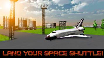 Space Shuttle Landing Sim 3D تصوير الشاشة 2