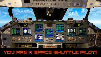 Space Shuttle Landing Sim 3D imagem de tela 3