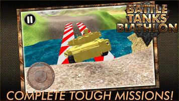 Battle Tanks Biathlon 3D capture d'écran 2