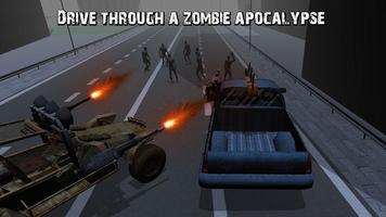 Zombie Death Car Racing 3D Affiche