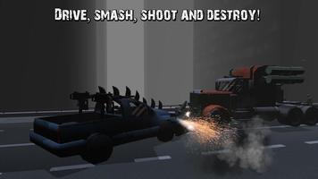 Zombie Death Car Racing 3D capture d'écran 3