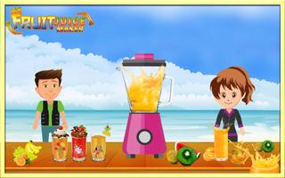 Icy Fruit Juice Maker Affiche