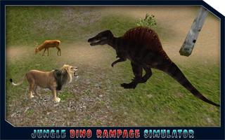 Jungle Dino Rampage Simulator capture d'écran 3