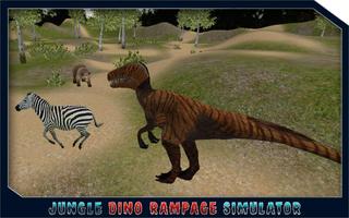 Selva Dino Rampage Simulator Cartaz