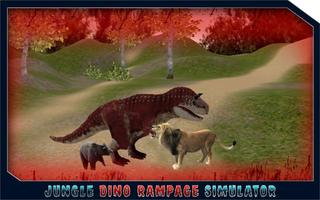 Selva Dino Rampage Simulator imagem de tela 1