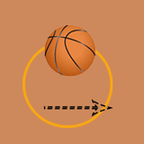 Pizarra de entrenamiento Baloncesto ícone