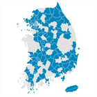 Visited Korea Map иконка
