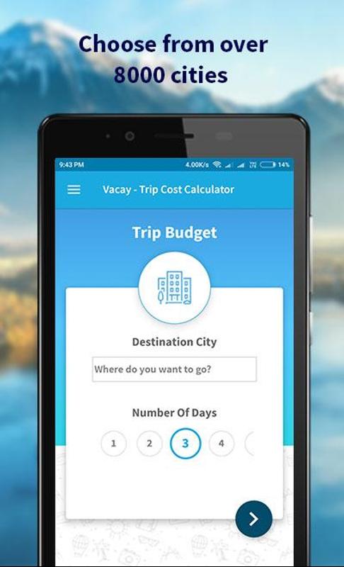 vacay trip cost calculator for android apk download