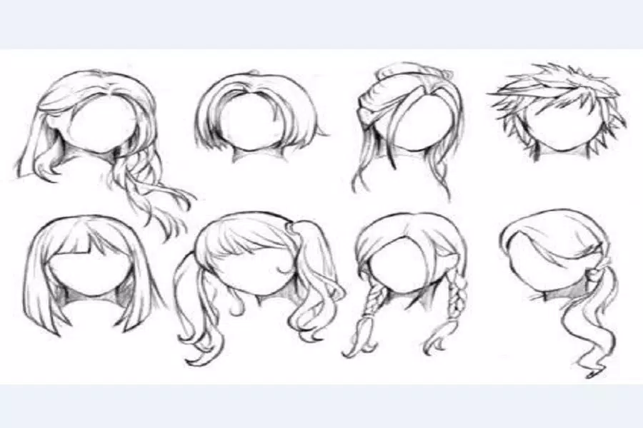 6 Formas de Desenhar Cabelo no Estilo Anime - wikiHow