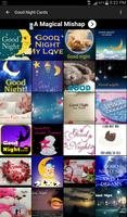 Good Night : Wishing Card syot layar 3