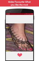Foot Henna Design imagem de tela 1