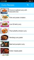 Curry Recipes captura de pantalla 1